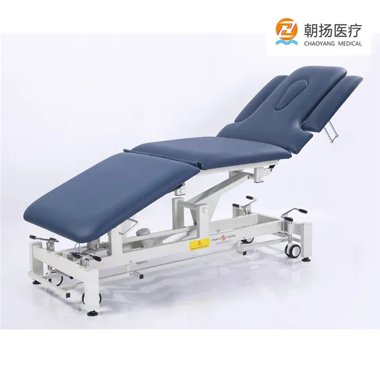 Adjustable 5 Section Electric Physiotherapy Bed Treatment Table Beauty Salon Massage Table