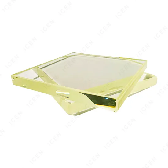 in-D01 Radiation Protection Lead Glass for The Observation Room Ray Protection Lead Glass