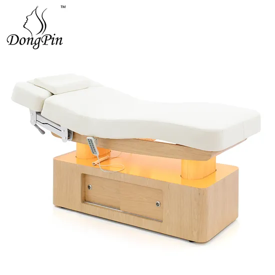 Best Electric Adjustable Heated Massage Table Professional Esthetician Table Beauty Bed Best Sale
