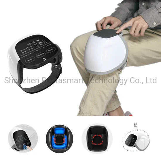 Hot Compress Knee Massager for Knee Pain Relief Infrared Vibrating Wireless Knee Health Care Device