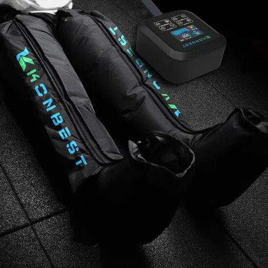 Air Compression Therapy Sport Recovery for Circulation and Relaxation 6 Chmabers Leg Massager Boots Machine