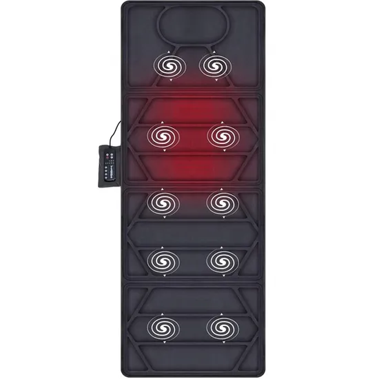 Electric Vibration Massage Mattress Portable Foldable Health Care Massage Cushion