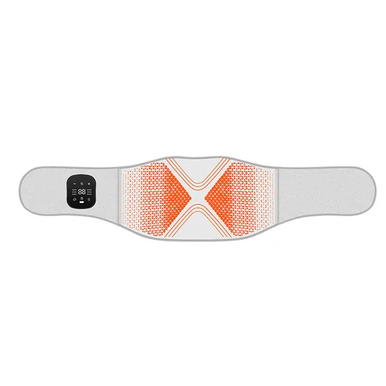 Hot Compress Portable Waist Heating Belt Vibration Massage Pneumatic Vibration Heating Massage Belt