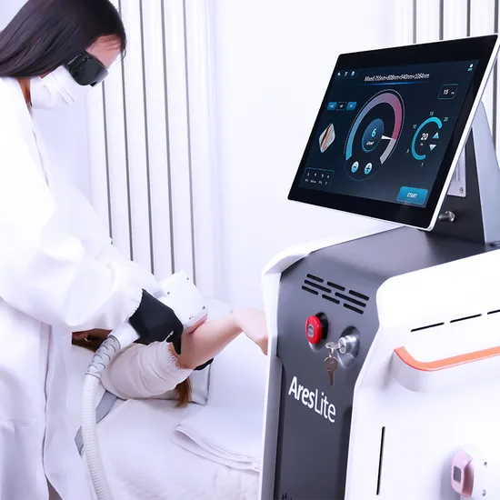 Winkonlaser CE FDA Non-Invasive 1200W/1800W Ice Titanium 4 Waves 755 808 1064 940nm Painless Diode Laser Hair Removal Machine for Salons