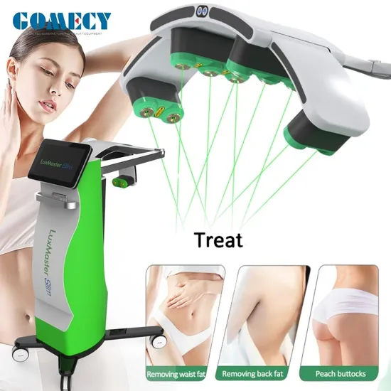 10d Lipolaser Full Body Contouring 532nm Green Light Weight Loss Slimming Machine