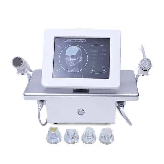 Portable Skin Tightening Fraction Micro Needle Portable 2 in 1 Gold RF Fractional Microneedle Machine with Cold Hammer