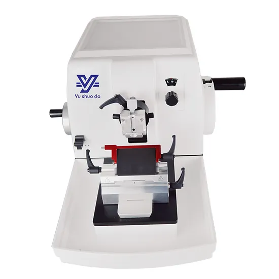 Pathological Medical Equipment Histological Rotary Paraffin Wax Hand Manual Microtome