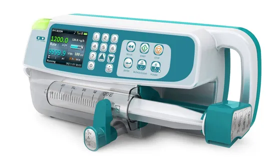 Double Channel Medical Syringe Pump