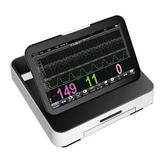 High Efficient Diagnosis System Ctg Heart Rate Monitoring Portable Fetal Heart Monitor