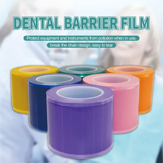 Disposable Barrier Film Roll 1200 Sheets Tape 4′′x6′′ Dental Equipment Protect PE
