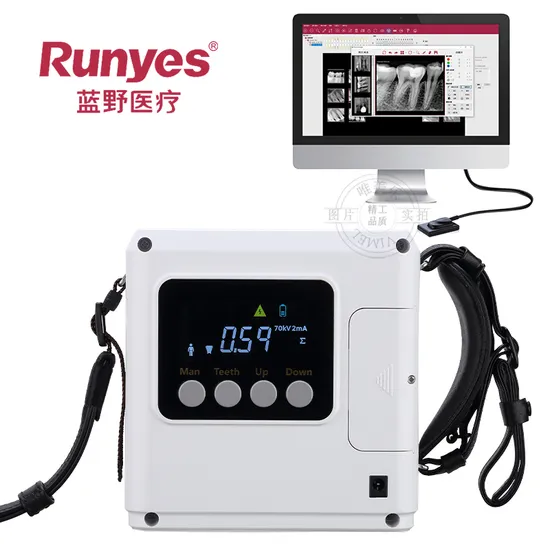 Original Runyes 70kv 2mA Dental X-ray Unit Low Radiation Portable X Ray Machine