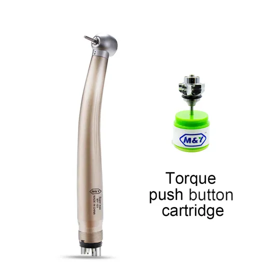 Dental Single Water Spray High Speed Handpiece Torque Head Air Turbine Push Button Ceramic Bearing Max1 Handpiece