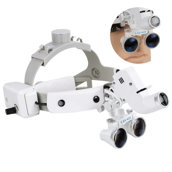 Dental Loupes Light 5W Ent Surgical Headlight Binocular Magnifiers