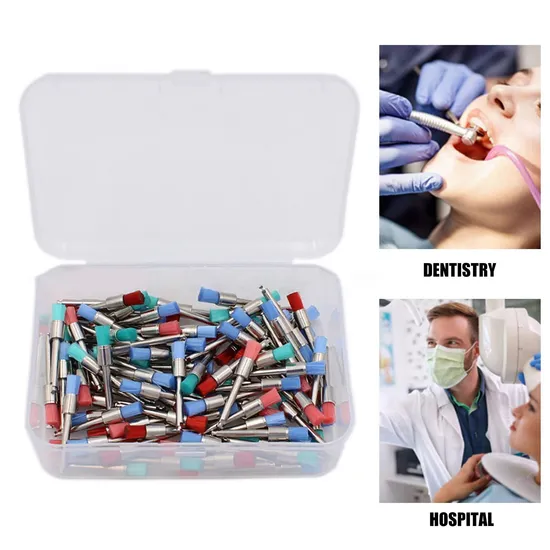 Disposable Dental Polishing Brush High Quality Dental Prophy Brush Multicolor Polishing Brush