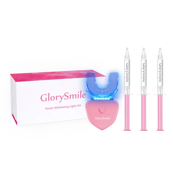 New Formula Pap+ Non Peroxide Whitening Gel Home Blue Light Teeth Whitening LED Kit Private Logo Teeth Whitening