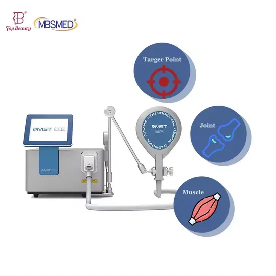 2 in 1 Magnetic Therapy Machine 5 Tesla Sport Injuries Rehabilitation Emtt Physio Magneto Therapy Machine