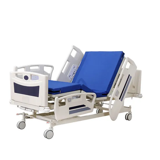 Luxurious Hospital Bed Manufacturer Two Crank Two Function Manual Hospital Bed
