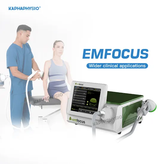 Pain Management for Professional Athletes Massage Physiotherapy Rehabilitation Focused Shockwave Machine