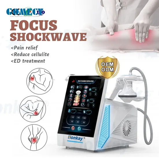 A63 Focused Shockwave Equipment for Beauty & Physiotherapy Treatments