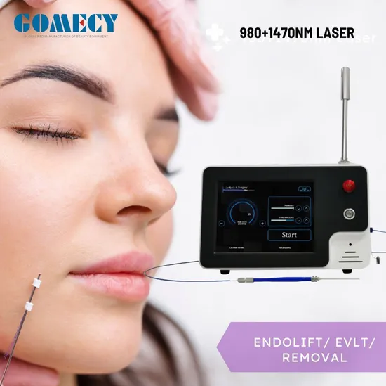 980 1470nm Diode Laser Endolifting Skin Tightening Laser Liposuction Device