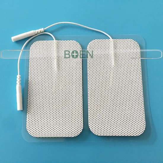 Tens Electrodes 5X9cm Rectangular Replacement Tens Unit Pads for Electrotherapy EMS Massage