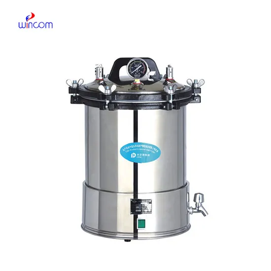 Cheap 18L 24L Medical Laboratory High Temperature Steam Vertical Sterilizer Portable Autoclave
