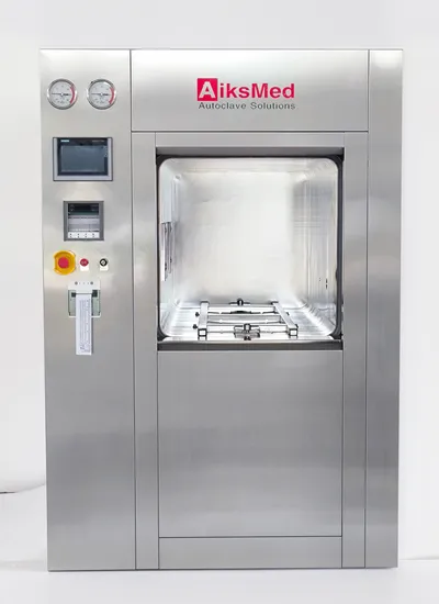Vertical Sliding Door Pulse Vacuum Steam Sterilizer Autoclave for Pharmaceutical