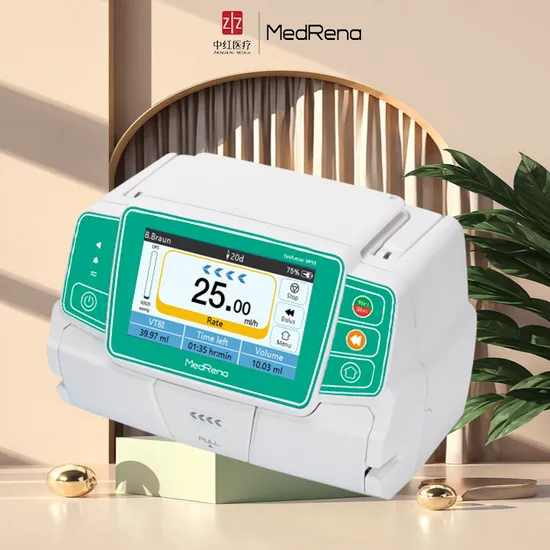 Good Performance High Safety Infusion Pump Human Use ICU Nicu or Er