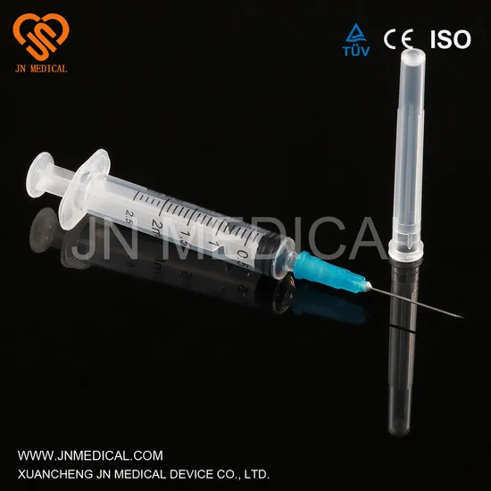 High Reputation Various Transparent 1ml Plastic Vaccine Syringe for Sale