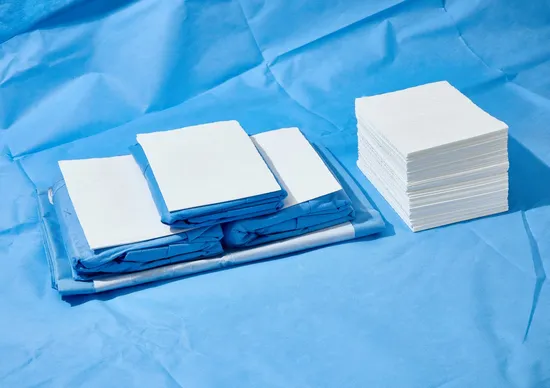 Disposable Scrim Reinforced Hand Paper Towel for Hospital Surgical Use Medical Hand Towel