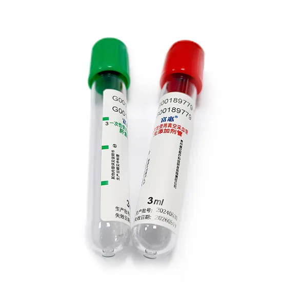 Wholesale Medical Glass Pet 3ml 5ml Test EDTA Plain No Additive Heparin Glucose Clot Activator Gel PT Vacuum Blood Collecion Tube with CE