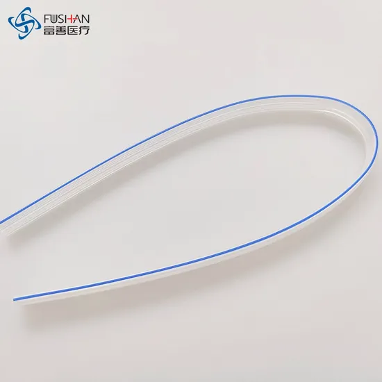 Fushan Disposable Medical Silicone Penrose Drain for Closed Wound Drainage with CE and ISO Certificate