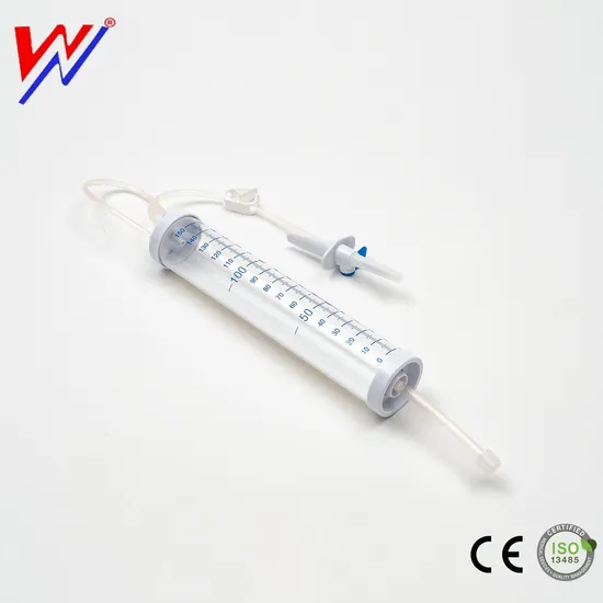 High Quality Burette IV Disposable Infusion Set with 100/150cc Pediatric Children Drip Microdrip Type Sterile Intravenous for Single Use 60 Drops
