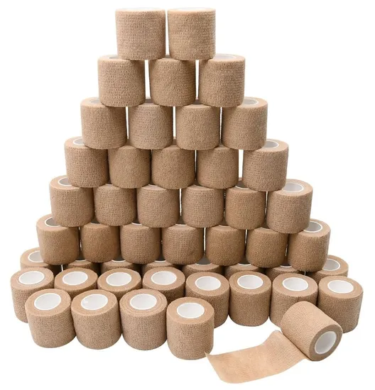 Hypoallergenic Adhesive Bandages for Sensitive Skin and First Aid