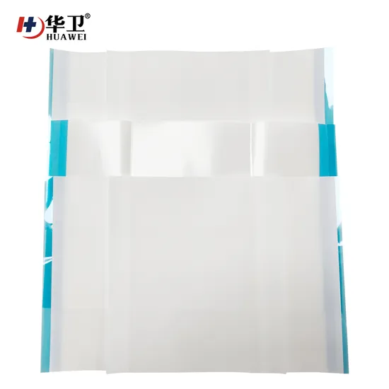 Hauwei Orginal Manufacturer Hot Selling Disposable Transparent Surgical Film Dressing Incise Drape for Surgical