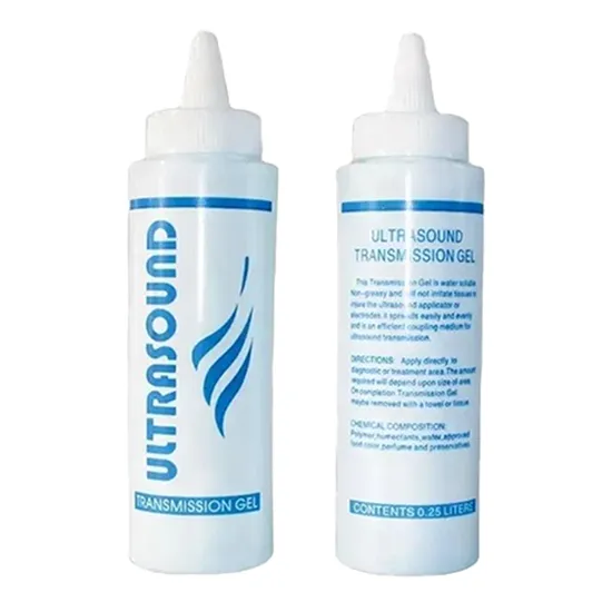 High Quality Ultrasound Gel for Ultrasound Transmission Disposable Medical Products Hospital Medical Ultrasound Gel 100ml 250ml 5000ml or Other Volume ECG Gel