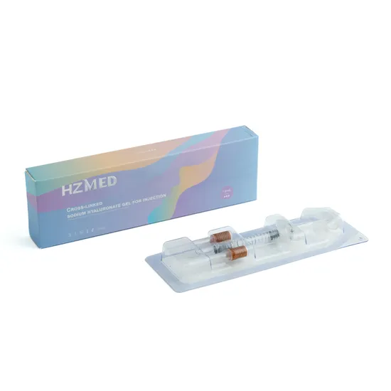 Wholesale Injectable Cross Linked Hyaluronic Acid Dermal Lip Fillers Ha Injections Sodium Hyaluronate Gel for Breast Buttocks Face Lip Wrinkle Hyaluronic Acid