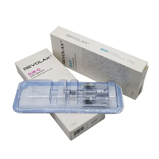 Revolax Hot Selling Injection Cheek and Lips Augmentation Hyaluornic Acid Filler with CE