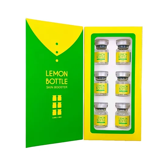 Best Selling Lemonbottle Ampoule Solution Cincelar Plus Certified Lipolysis Fat Dissolve for Face Body Lipolytic Solution Injectable Lipo Ppc Solution