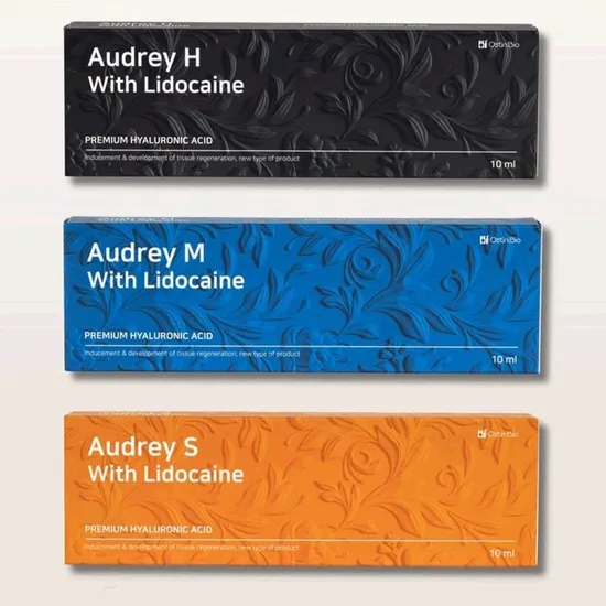 10ml Audrey Deneb High Quality Korea Personal Care Beauty Products Skin Care Injectable Serum Injection Dermal Filler Hyaluronic Acid with Lidocain
