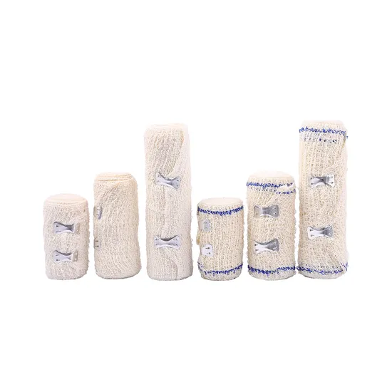 Medical Consumables Wholesale Cotton Elastic Spandex Crepe Bandage
