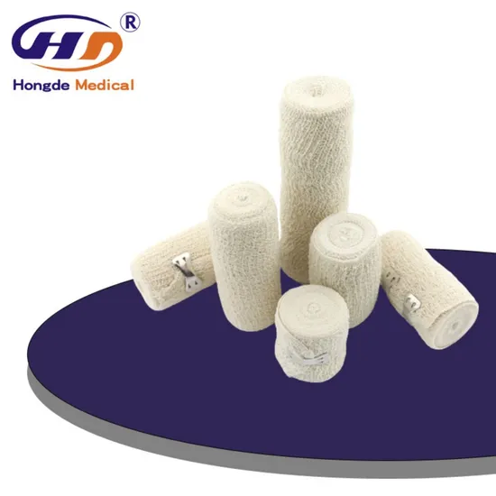 Elastic Crepe Bandage Cotton Spandex Bandage HD1008