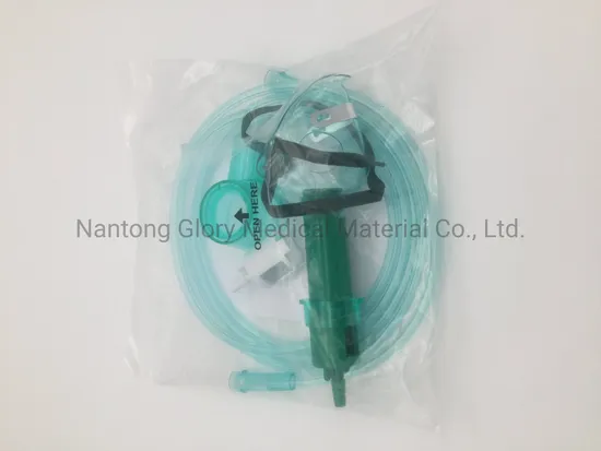 High-Quality Disposable PVC Venturi Oxygen Mask for Medical Use