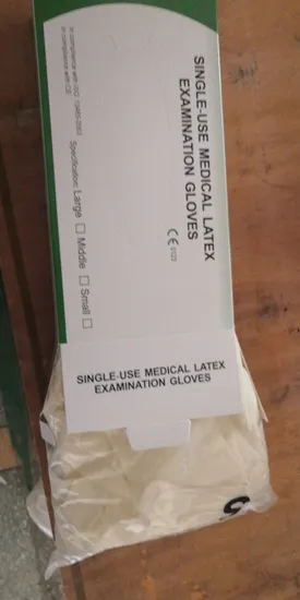 Disposable Latex Surgical Gloves Ce/ISO