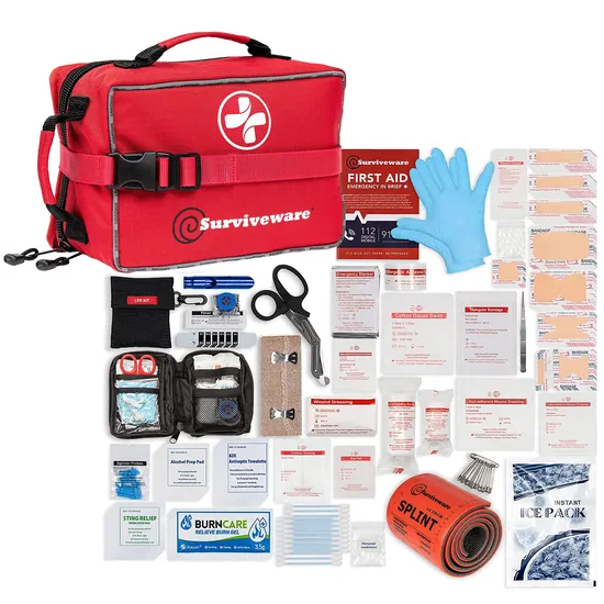 Emergency Veterinary and Pet First Aid Kits for Home and Office Medical Bag