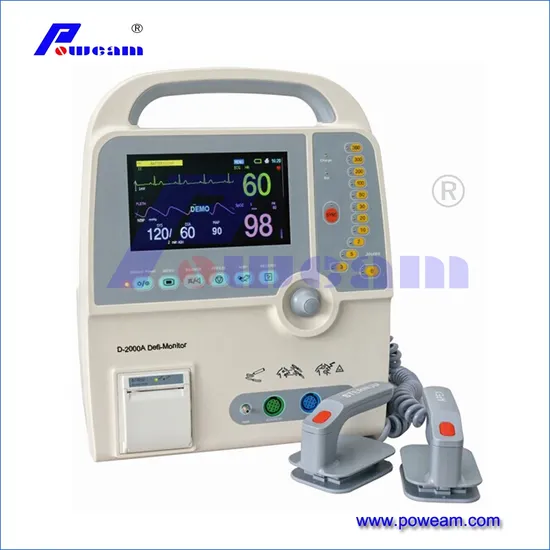 Medical Equipment Supply Portable Automated External Defibrillator with ECG