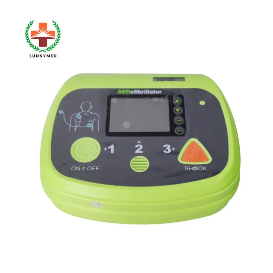 External Defibrillator Aed Clinic Defibrillator Monitor with LED Screen