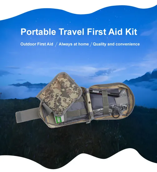 Wholesale Multi Purpose Outdoor Survival Medical Tactical First Aid Kit Bag