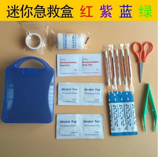 Travel Outdoor Mini Plastic Portable Waterproof First Aid Kit