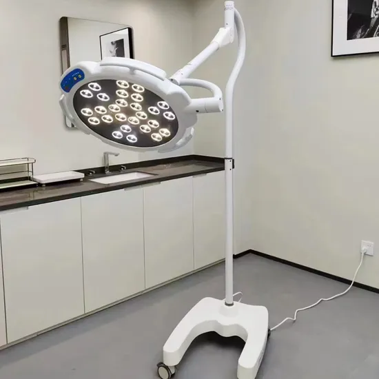Factory Direct Sales Hospital Mobile Standing LED Examination Lamp Medical Surgical Lamp